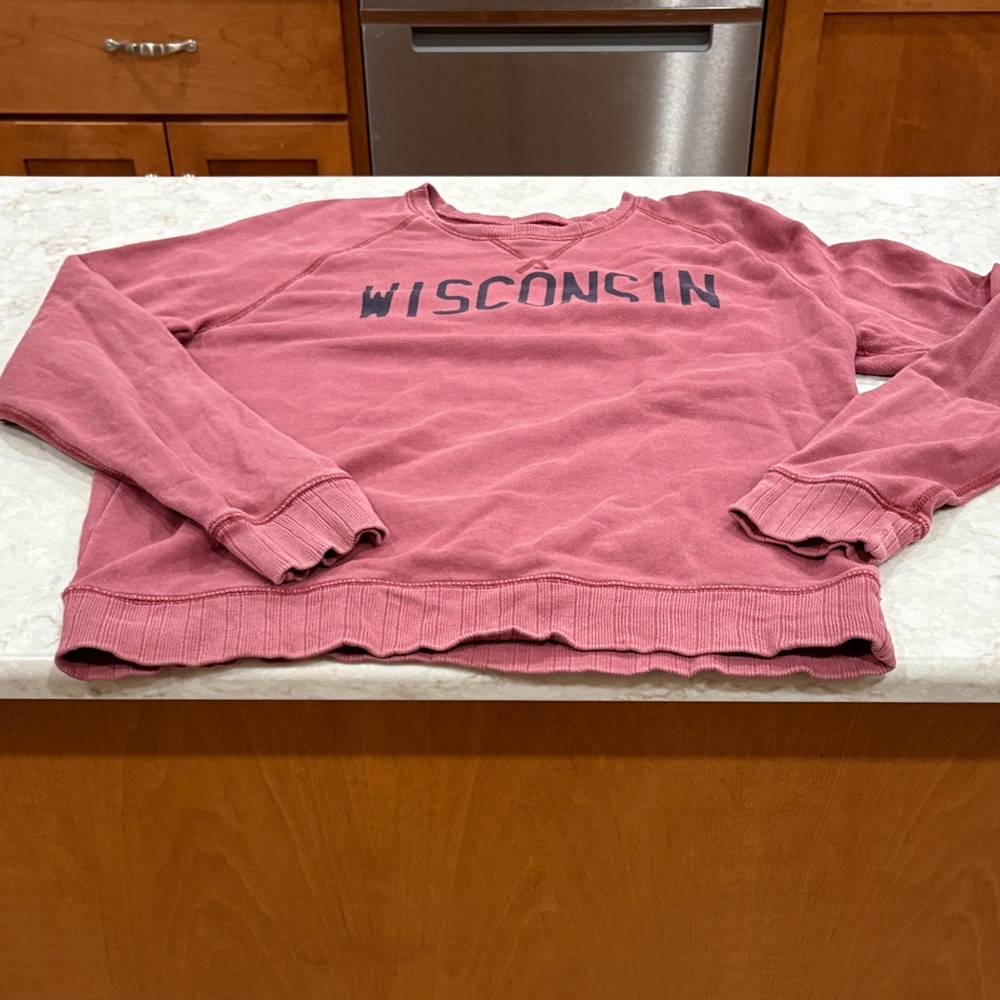 Land’s End Canvas Vintage Women’s M Wisconsin Sweatshirt